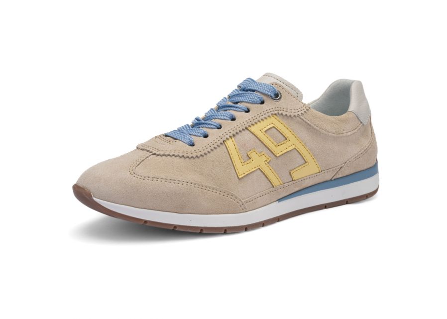 BASKET CUIR BEACH VANILLE CREAM ARA