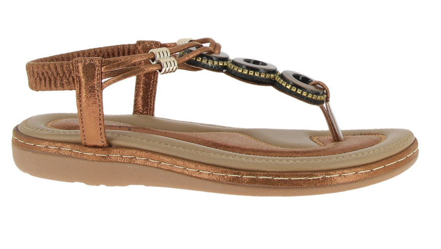 SANDALETTE BRONZE ANDREA CONTI