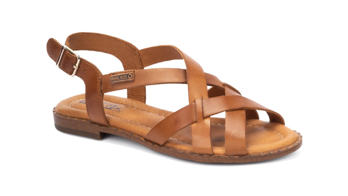 SANDALE CUIR PIKOLINOS BRANDY
