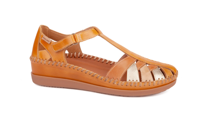 SANDALE  CUIR PIKOLINOS VAINILLA