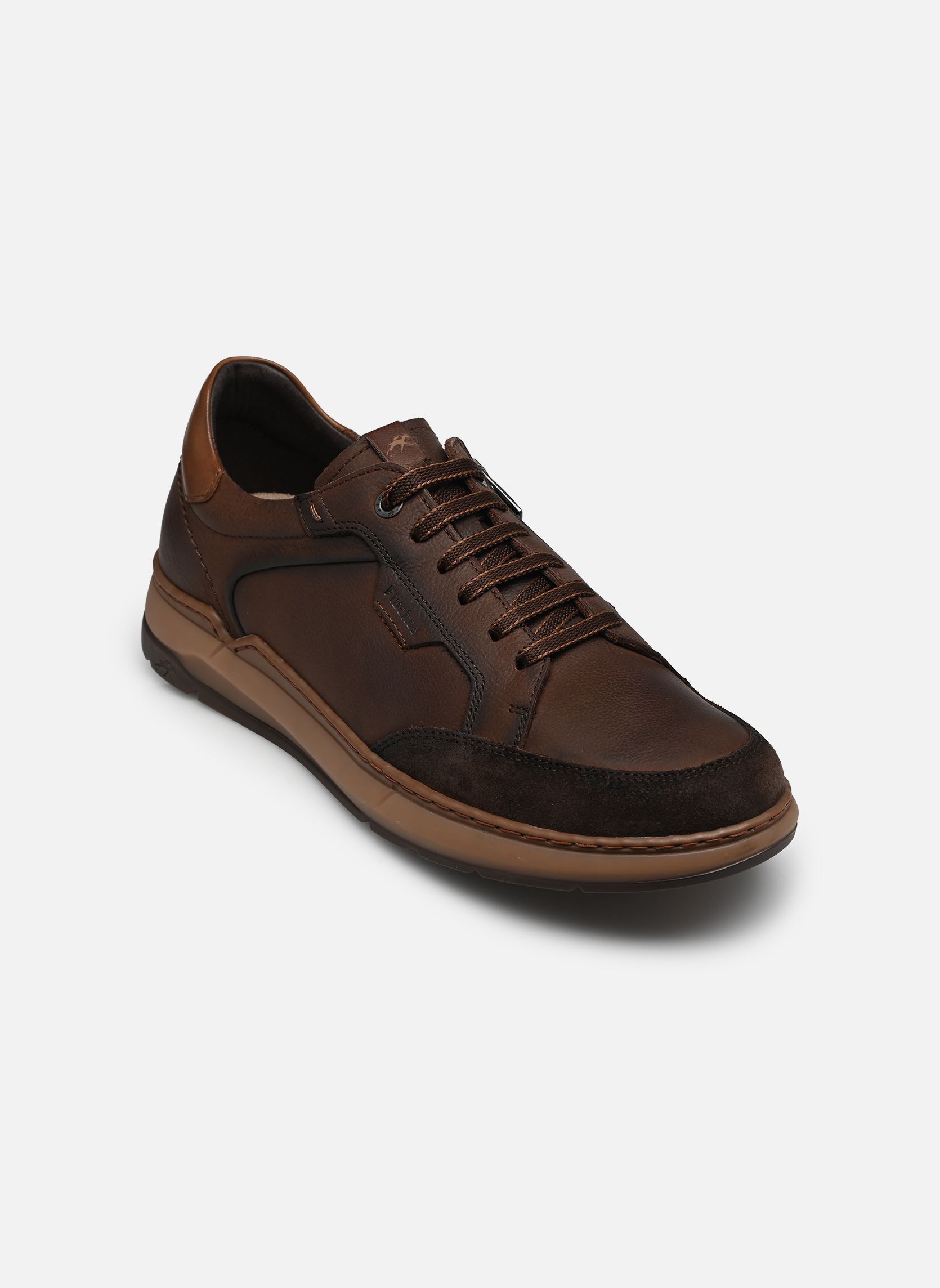 BASKET CUIR VEGABUCK CAFE HOMME FLUCHOS