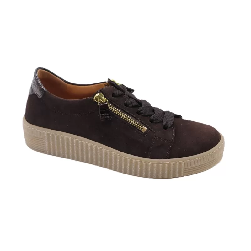 SNEAKER NUBUCK MARRON GABOR